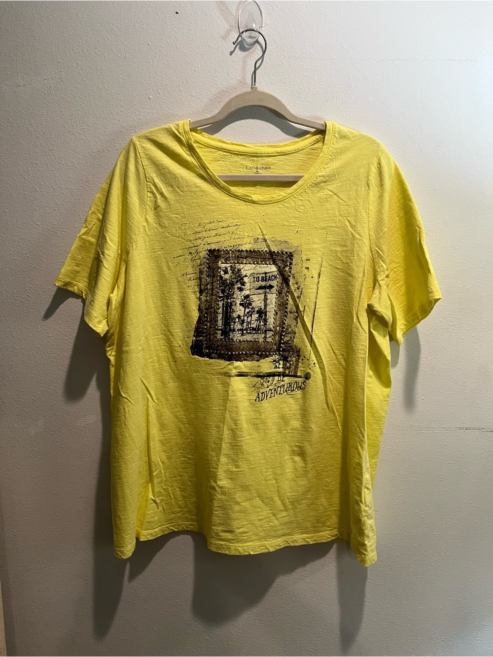 Catherine’s Yellow Short Sleeve Shirt